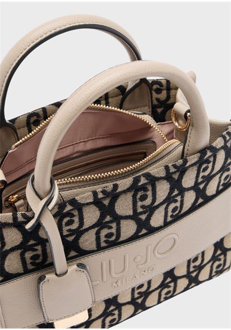 Borsa piccola jacquard GRICIO SCURO Liu Jo | AF5192T315271105